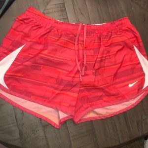 Red shorts